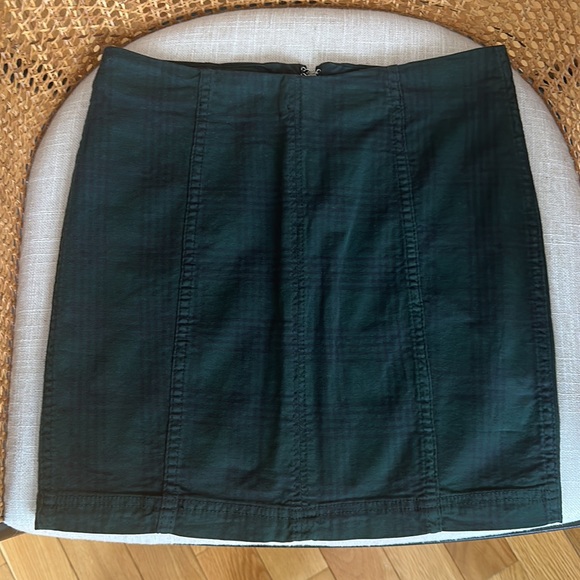 Free People Plaid Mini Skirt - Picture 5 of 8
